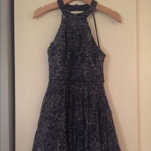 Dark blue, glitter event dress